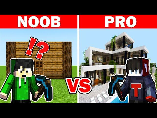 NOOB vs HACKER: I Cheated in a Build Challenge - Minecraft ( Tagalog ) 