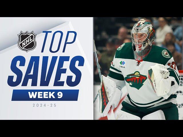 "Call the Cops!"  Top NHL Saves of Week 9 | 2024-25 Highlights