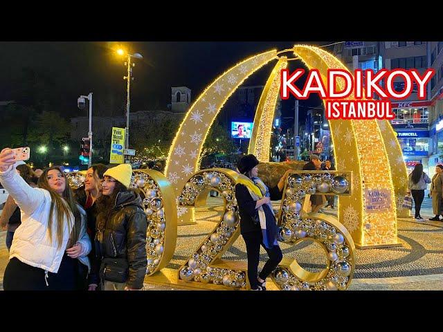 Kadikoy Christmas & New Year 2025 Decorations | Istanbul’s Festive Streets