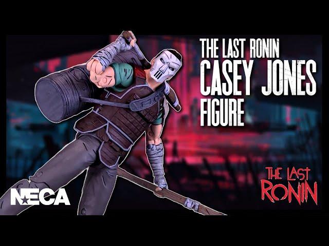 NECA Teenage Mutant Ninja Turtles The Last Ronin Casey Jones Figure | @TheReviewSpot