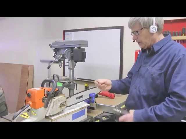 Sharpen a Chainsaw - World's best method