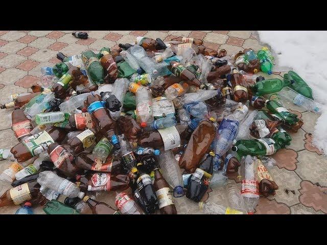 Сколько можно заработать на пластиковых бутылках?