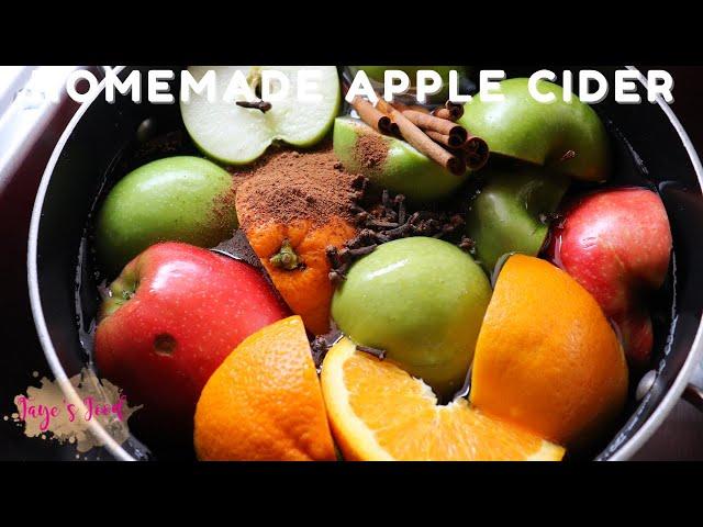 Homemade Apple Cider || Delicious Fall Drink!