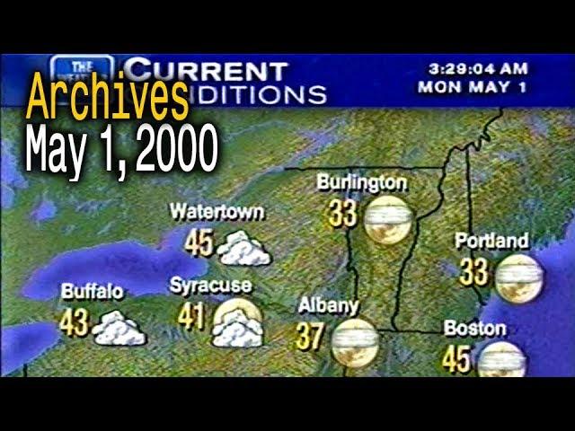 The Weather Channel Archives - May 1, 2000 - Overnight