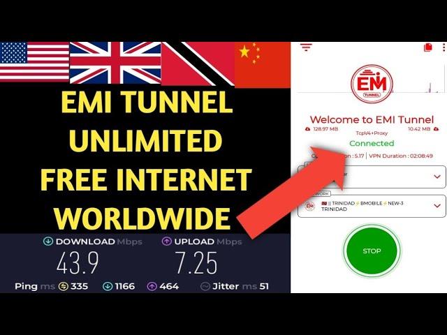 free internet unlimited worldwide EMI Tunnel VPN Working Configuration Explain best free VPN