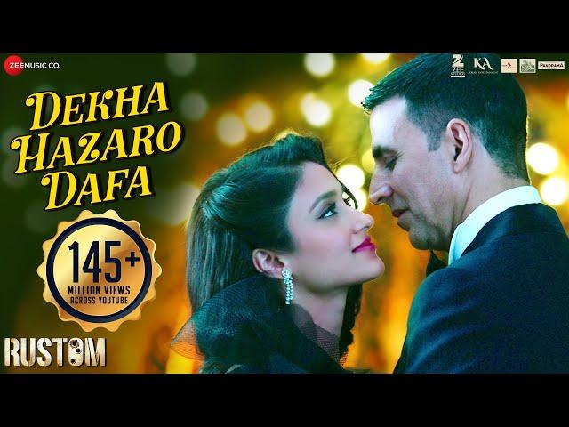 Dekha Hazaro Dafaa | Rustom | Akshay Kumar & Ileana D'cruz | Arijit Singh , Palak M| Jeet Gannguli