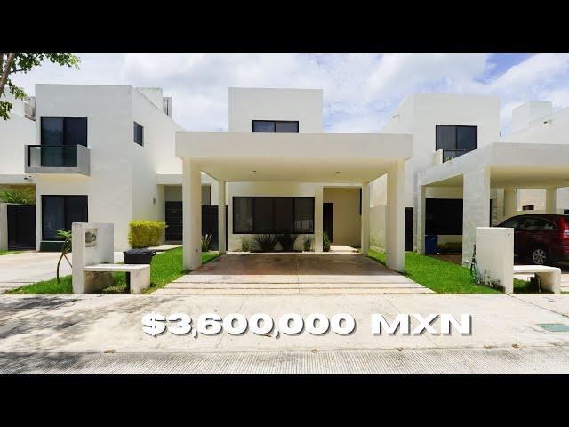 ¡Casa EQUIPADA en venta en la zona de Conkal, al norte de Mérida Yucatán! En privada con amenidades