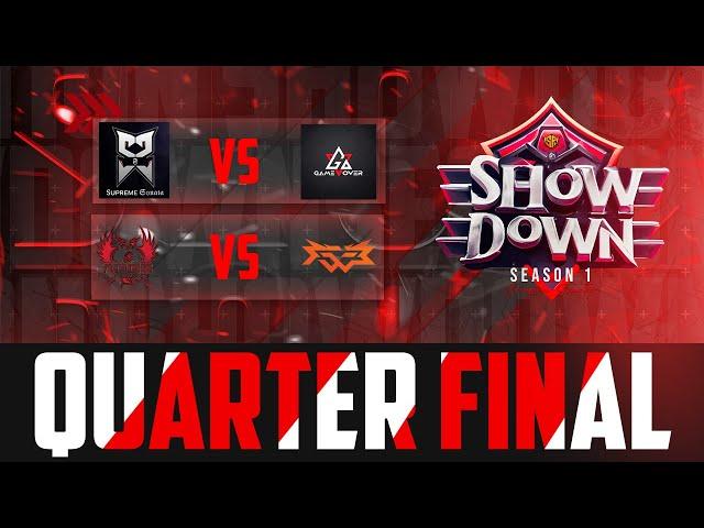 LIVE - Quarter Final Day 01 - SecTioN's ShowDown Crimson Sonats || Season 1 || SecTioN PlayZ