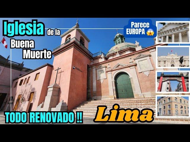 La IGLESIA más LINDA parece EUROPA todo NUEVO en Lima Perú 2024