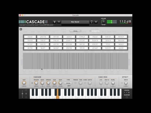 Quick Start Guide to Cascade.