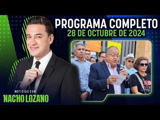 Un niño y su padre se refugiaron de una balacera en Mazatlán | Nacho Lozano | Programa del 28/10/24