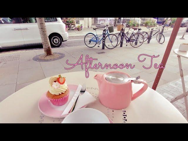 Afternoon Tea at the Prettiest Café in London  - Peggy Porschen