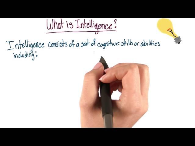 What is intelligence - Intro to Psychology