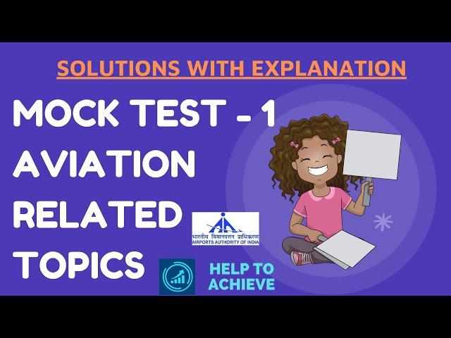 Answers Mock Test 1 - Aviation related topics - Aviation & business management - Airport Operations