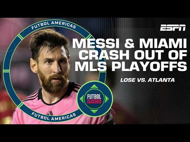 ‘GREATEST UPSET OF ALL TIME!?’ Messi & Inter Miami crash out of MLS Cup playoffs | ESPN FC