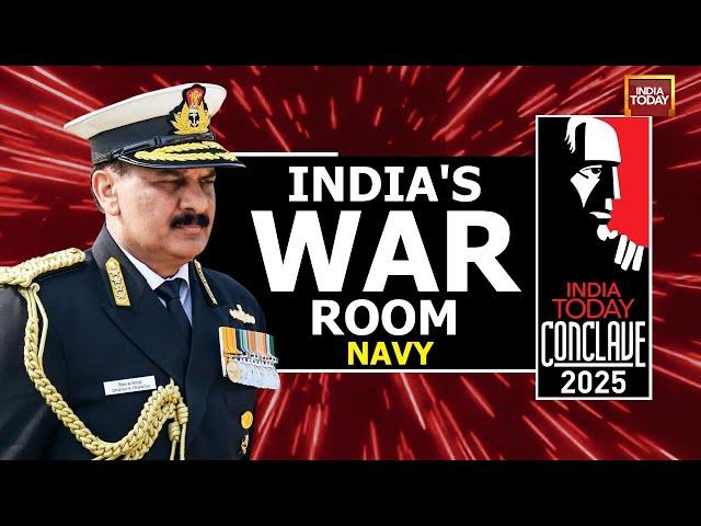 India's War Room: Navy | Admiral Dinesh K Tripathi | Chief Of The Naval Staff | India Today Conclave