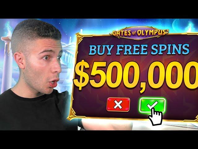  A SESSION OF INSANITY ON GATES OF OLYMPUS ($100,000 BONUS BUYS + $1250 SPINS)