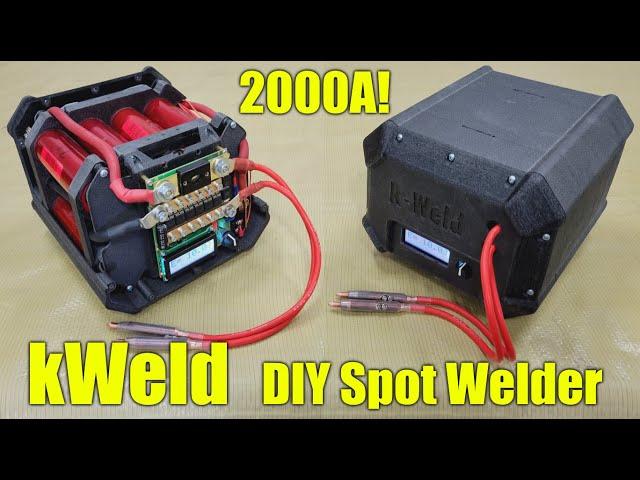 kWeld DIY Spot Welder - Custom Battery & Enclosure