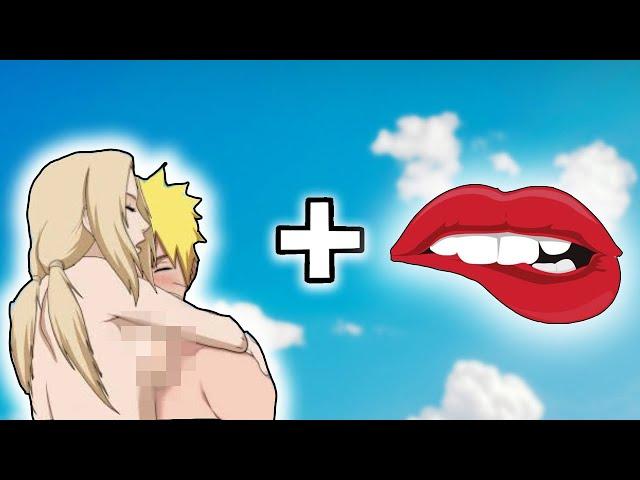 Naruto Characters kiss