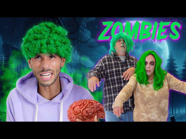 Living with siblings : ZOMBIES invaded our house !!