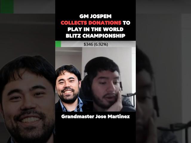 Hikaru Nakamura DONATES $2000 to Grandmaster Jose Martinez on STREAM