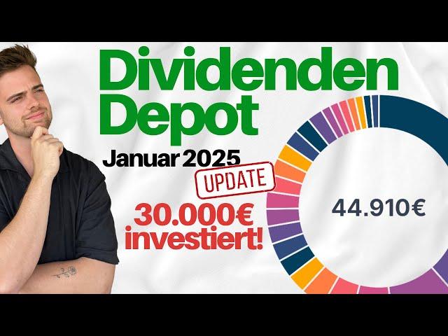 45.000€ Dividenden Aktien Portfolio  | Depot-Update Januar 2025