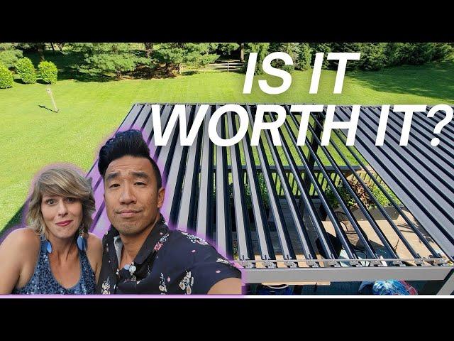 Honest Louvered Pergola Review - Home Improvement