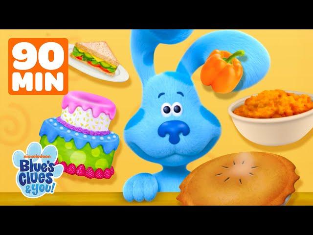 90 Minutes of DELICIOUS Food w/ Blue!  | Blue's Clues & You!