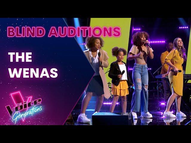 The Wenas Sing 'We Are Family'  | The Blind Auditions | The Voice Generations Australia