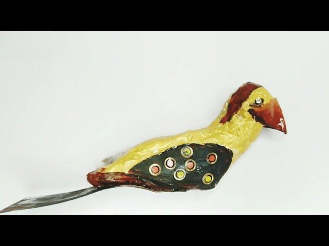 How to make wall hanging paper bird | glorious creating creative