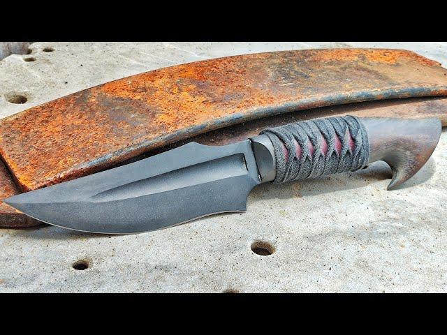 Knife Making - Making a Black Bowie Knife