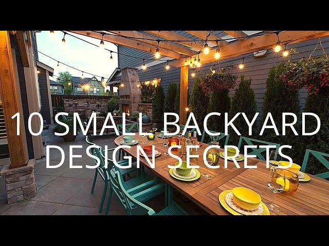 Small Landscape Design Ideas (10 Secrets)