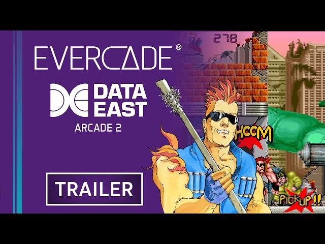 Evercade - Data East Arcade 2 - Trailer