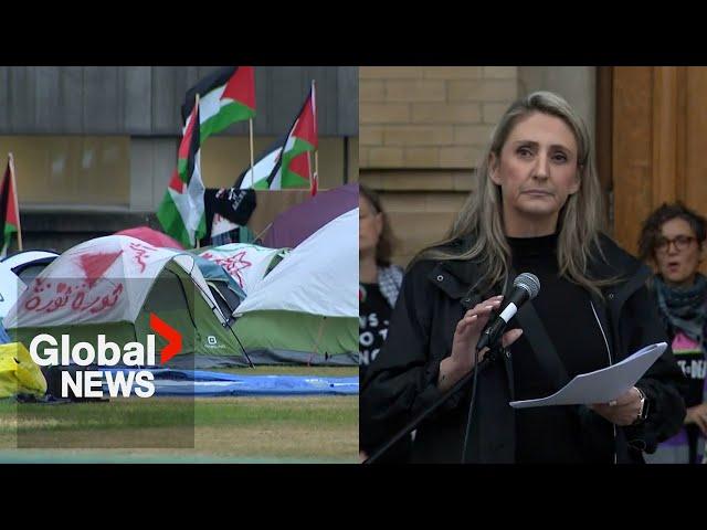 UofT protests: Union workers join pro-Palestinian encampment as deadline to clear out passes