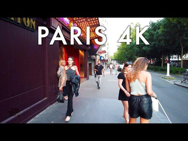 Paris Red Light District: Moulin Rouge Paris, Pigalle, Montmartre 4k Walk 