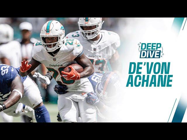 De'Von Achane Breaks Down His Best Plays of the 2023 Season l Deep Dive l Miami Dolphins