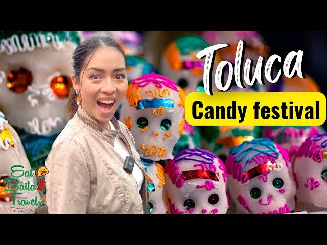 Dia de Muertos Candy Festival in Toluca Mexico