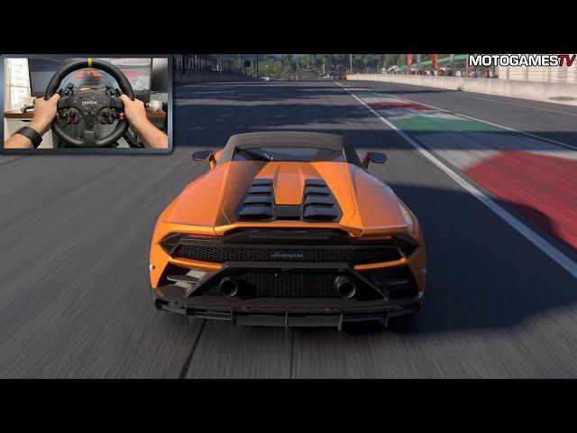 Forza Motorsport (2023) - 2022 Lamborghini Huracán EVO Spyder | Moza DD R9 Gameplay