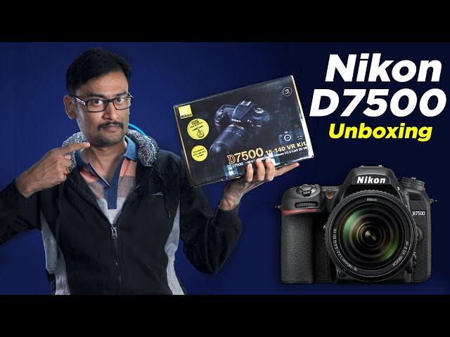 Nikon D7500 Unboxing Hands-on Review | Best DSLR Under 70K