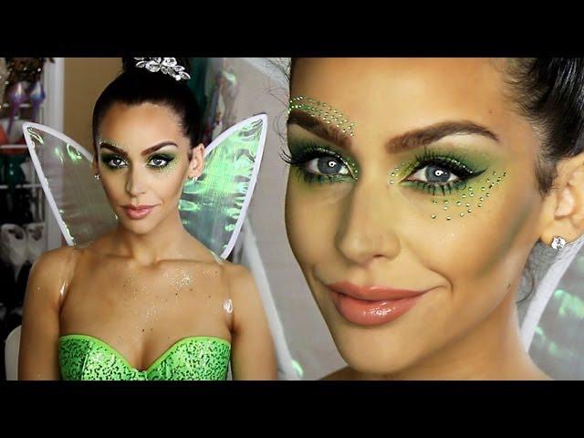 Tinkerbell 'Fairy' Halloween Makeup Tutorial!