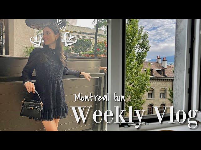 MONTREAL WEEKLY VLOG | THE BEST ACTIVITIES TO DO  | Fashion with Valeriya