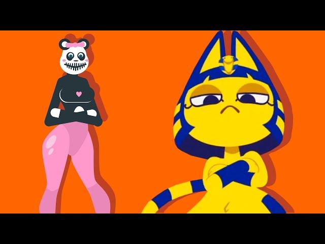 Miss Bo and friends are watching full Ankha Zone | Animation