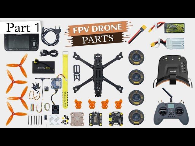 FPV Racing Drone kaise banaye in Hindi Part 1 | Drone parts Hi Tech xyz