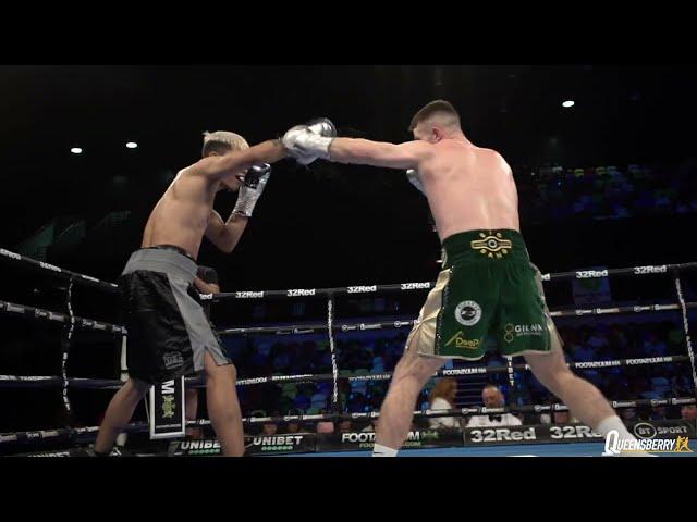  'Big Bang' Pierce O'Leary One Punch KO Ringside Angle