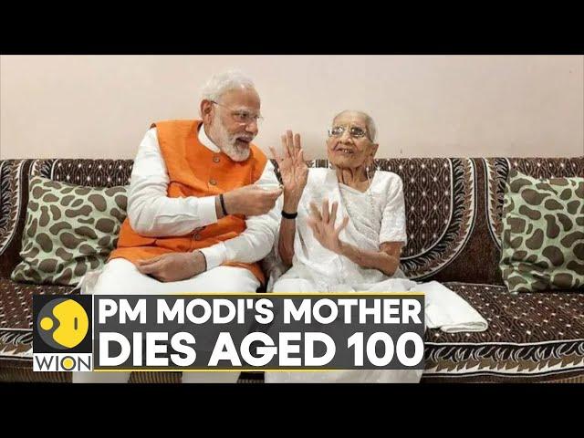 India: PM Modi's mother Heeraben Modi dies at age 100; PM Modi pays tribute on Twitter | WION