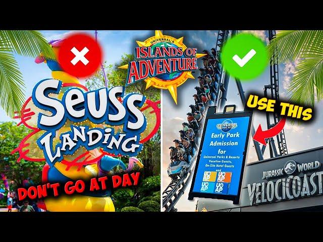 The BEST Islands of Adventure Tips and Tricks at Universal Orlando 2025