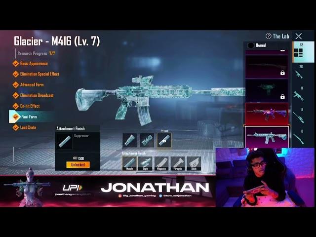 Jonathan crate opening M416 glacier Attachment ​⁠@JONATHANGAMINGYT