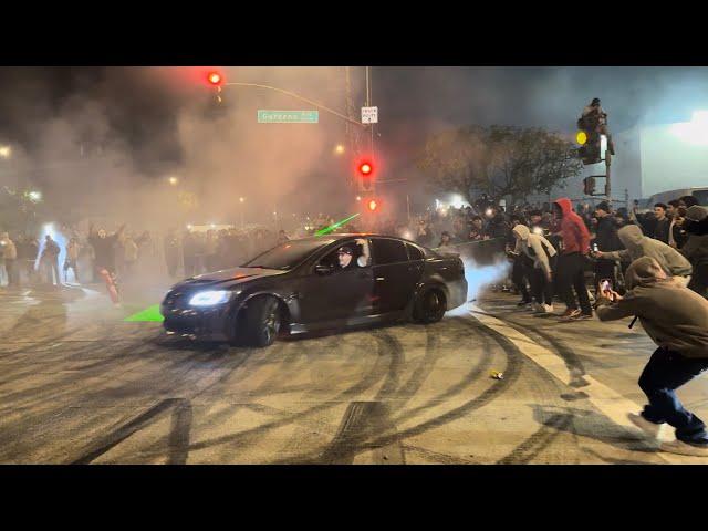 A WILD NIGHT IN LOS ANGELES (FLAME SPITTING G8 CATCHES BODIES!!!)