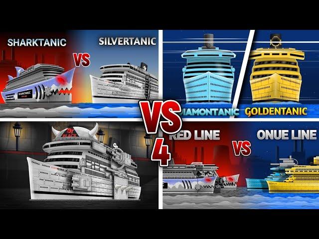 The Rescue of MEGA-TITANIC and SILVERTANIC FULL ANIMATION ️⭐️