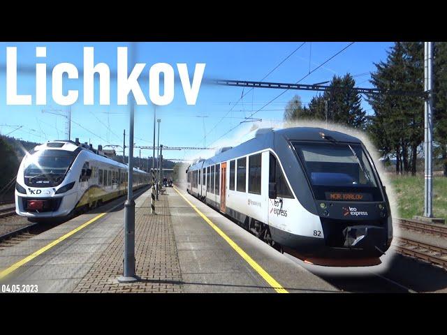 846 282-2 with Os 7163 at Lichkov station │ 04.05.2023